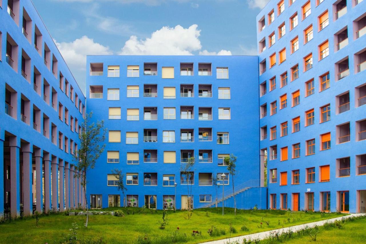 Comfy Studio At 'Mangalem21 Complex' Parking-Wifi-Ac-View Tirana Exterior photo